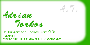 adrian torkos business card